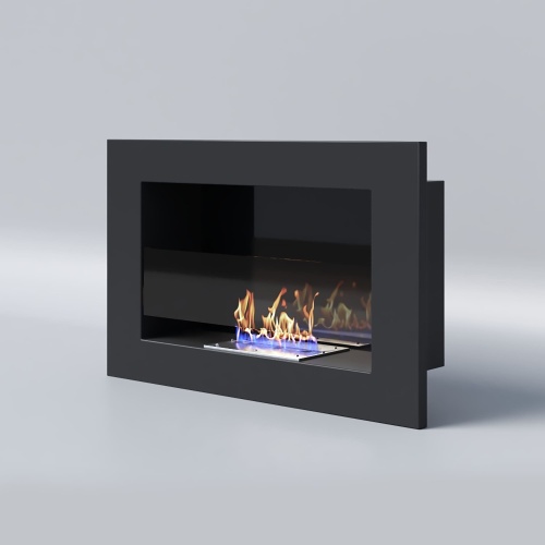 Биокамин "Русский огонь" Лайт 650V встраиваемый с декоративным стеклом (стемалитом)