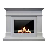 Биокамин в портале SteelHeat Nevada, стекло, стемалит