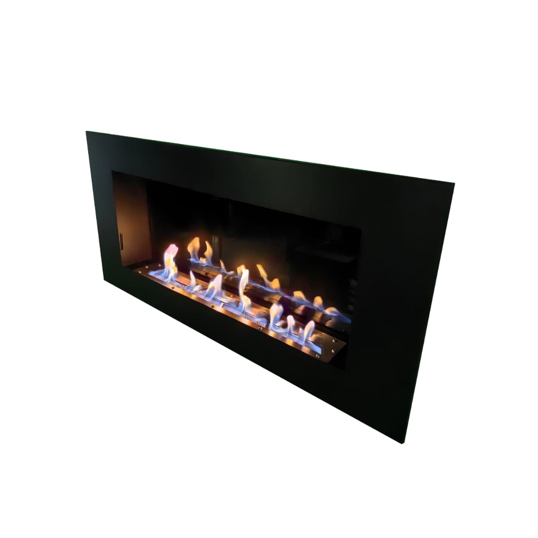 Биокамин "Русский огонь" Лофт 900V встраиваемый с декоративным стеклом (стемалитом) по цене 28 500 руб.