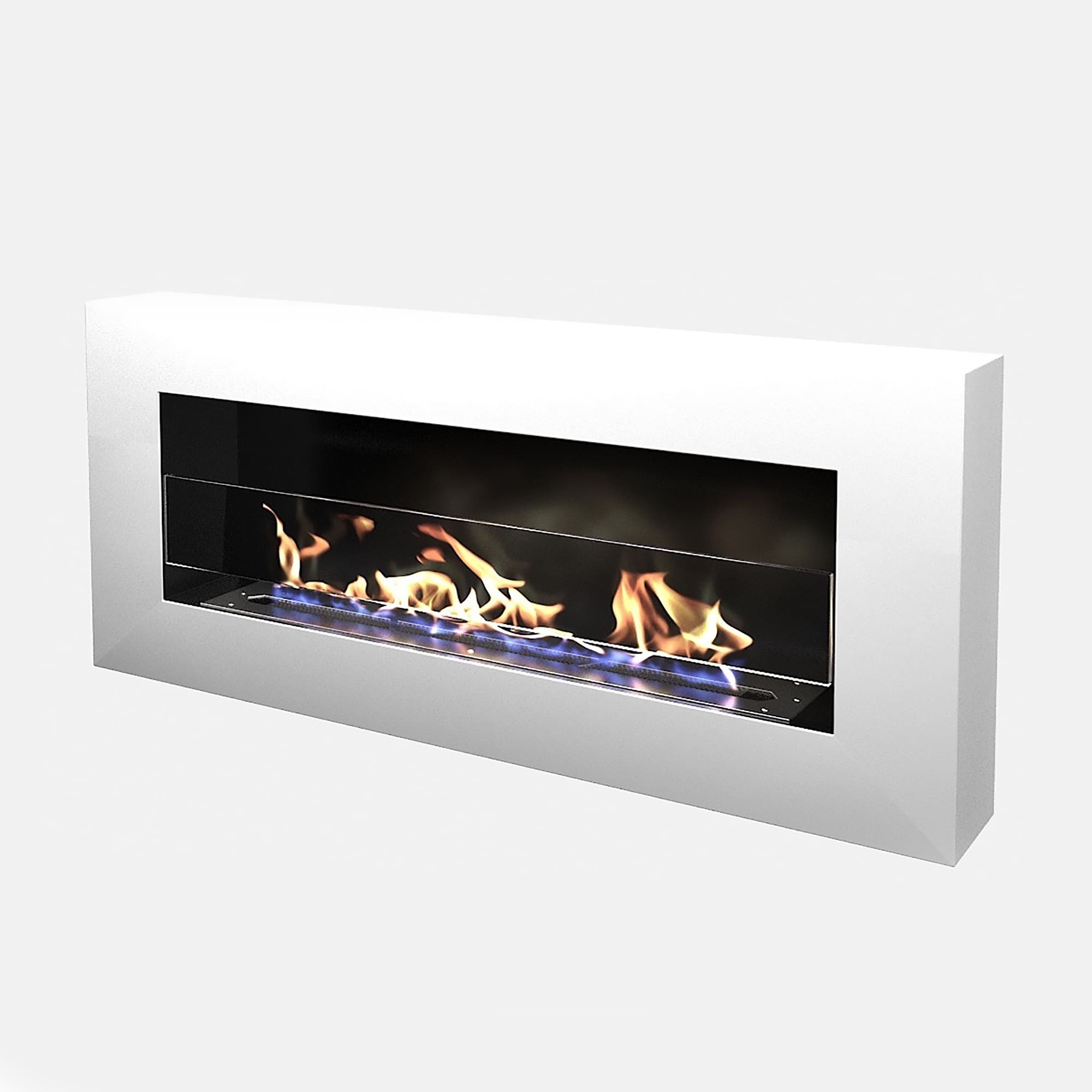 Биокамин "Русский огонь" Блонд 1200N настенный с декоративным стеклом (стемалитом) по цене 36 150 руб.