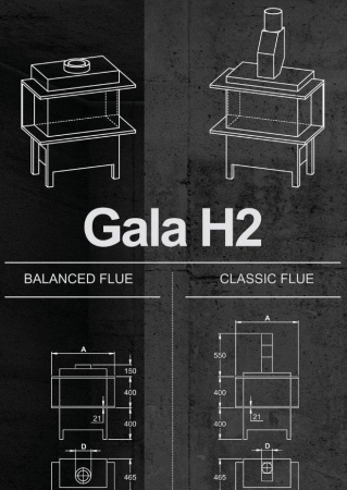 
Газовая топка Vero Design GA 7 H2