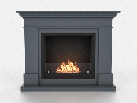 Биокамин Lux Fire с порталом Ангара 26, графит по цене 114 068 руб.