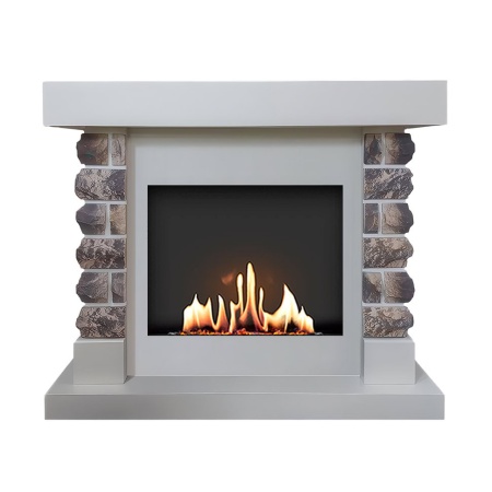 Биокамин в портале SteelHeat Krok, стекло по цене 76 180 руб.