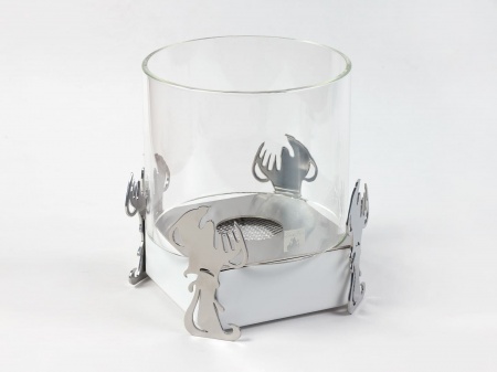 Настольный биокамин Lux Fire Зодиак "Водолей" Белый по цене 15 000 руб.