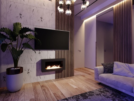 Биокамин "Русский огонь" Лофт 800N настенный по цене 20 500 руб.